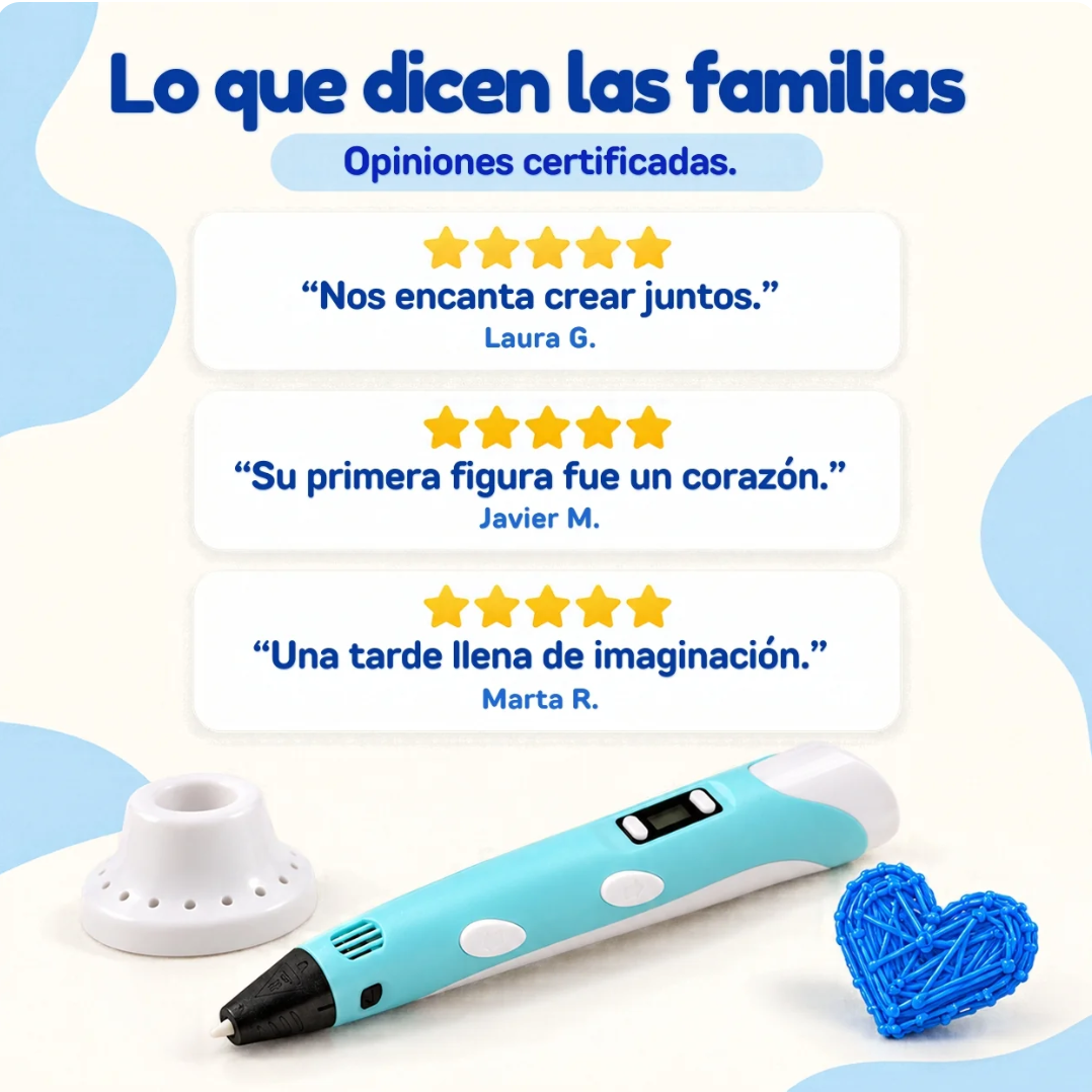 Boli Mágico 3D™ - Dibuja y crea todo lo que te imagines