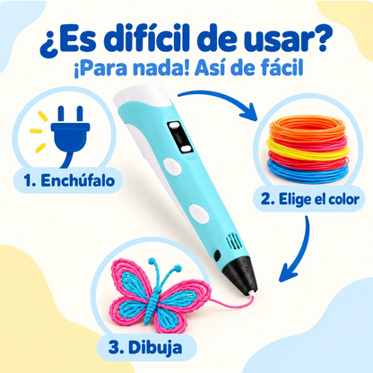 Boli Mágico 3D™ - Dibuja y crea todo lo que te imagines