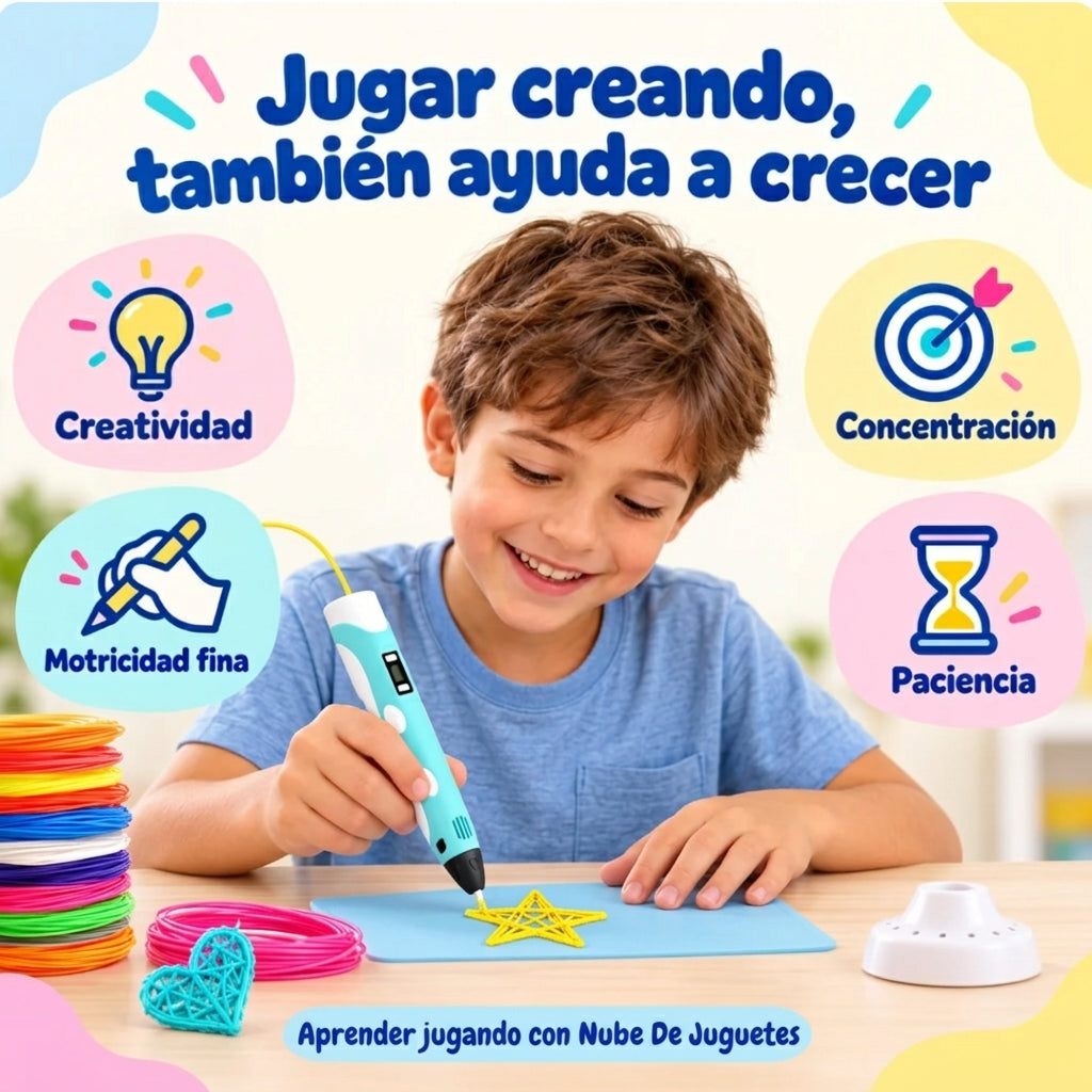 Boli Mágico 3D™ - Dibuja y crea todo lo que te imagines